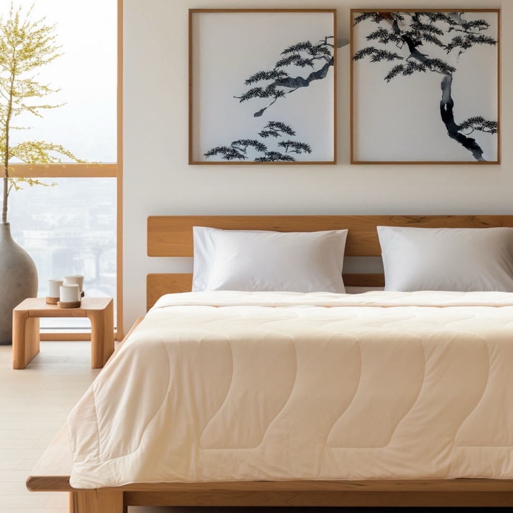 REST® Evercool® Cooling Comforter, Snow Ivory - King/CaliKing 106"x90" - Picture 2 of 14